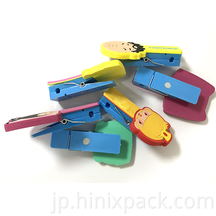 Silicone Cartoon Magnetic Fridge Clip